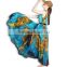 2016 new summer dress Bohemia folk style Print Chiffon plus size Dress