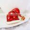 43*30mm Wholesale New Year Gift Jewelry Crystal Lovely Santa Claus Men's Brooch