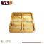 Wholesale Cheap Serving Food Tray with 4 parts