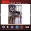 Hi-tech new products heart design aluminum hotel chair