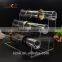 free standing custom clear acrylic jewelry display stand