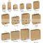 printed paper bag brown paper bag 5kg kraft paper bag