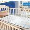 Firm Best Rated TPU Laminated Waterproof Crib Mattress Pad