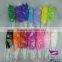 Cheap plastic feather folding hand fan for sale