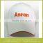 sandwich brim white sports cap custom embroider baseball cap