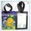 Custom silicone/pvc luggage tags, OEM soft PVC baggage tags, soft silicone bag tags for travel