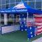Wind-resistant aluminum big full wall tent side wall tent