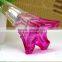 Eiffel tower shape pump sprayer cap 50ml crystal perfume glass bottle for personal care