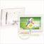 New designs 10inch 1080p electronic photo album with wall clock photo slide show playing for advertising