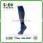 Fancy Free Terry Blue Grey Melange Knee High Sports Socks