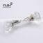 2 1/6 Inch Bling Zinc Base Clear Dining Hall Crystal Glass Handles