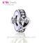 Affection Bead High Quality 925 Silver Charm New Fashion bead Vintage Pendant Fit European Brand style Bracelet Silver bead T035