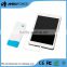 Factory price Customized logo printing small table 3usb output LED power bank 10000mah