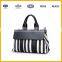 Big capacity PU leather handbag with handle , fashion beauty briefcase