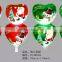 double heart Cartoon balloons aluminium christmas balloons,inflatable cartoon balloon