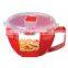 Micowave Round Plastic Bowl With Lid Plastic Cheap Soup Japanese Food Noodle Bowl