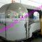 2m, 3m, 4m Full stainless steel selling food truck/ fast food truck/mini food truck