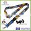 custom fabric lanyard with badge holder