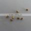 Customized high precision CNC turning micro electronic brass nut parts