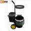 Plastic & steel garden cart
