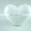 Heart shape white ceramic vases for flower/decorate use in stock