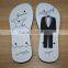 summer beach footwear slippers blank sublimation printed flip flops