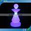 Computer Control Party Decorative Chess RGB Colors Illuminated LED Light Pawn