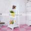Multi-functional wooden ladder,bookshelf ladder