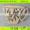 custom design cheap unfinished plywood coaster wholesale