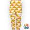 baby boutique yellow geometric long baggy harem pant