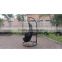 Garden Single Size Rattan Hanging Swing Chair Garden Outdoor Cushioned With Steel Frame