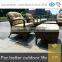 royal rattan garden furniture sofa set with cushion