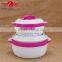0.8L+1.5L household plastic food warmer set / food container /heat preservation
