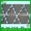 Galvanized Concertina razor barbed wire for security fence