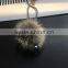 Winter Mink Fur Ball Pendant Necklace Geometric Bead Suede Leather Necklace Velvet Leather Necklace