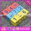 2016 New design educational letters wooden blocks for toddlers W14B071
