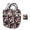 Full color printing Cute animal handle bags cute shoulder folding purse fashion foldable shopping bags