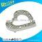 hot sale metal heart shape belt buckle