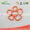 WCJ728 Silicone Mat Pot Holder, Hot Handle Holder, Spoon Rest, Coasters, Eco Friendly, Dishwasher Safe, Home Kitchen Gift
