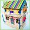 Safe For DIY Custom Color Birch Wood Craft Sticks For Kids
