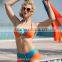 New Contrast Color Three Piece Swimsuit Sexy Bikini Beachwear