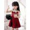 Kids Girls Sleeveless Sequins Collar Lace Vest Princess Sundress SV000883#
