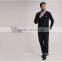 Juqian WOOL /POLYESTER Mixed Round Neck Black Mens Security Uniform Pullover Security Sweater