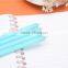 Multicolor plastice ballpoint ball 0.5mm black student ballpoint pen