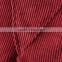 A-Line dark red lace up round collar sleeveless mini corduroy dress