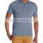 Men's Jersey cotton slub polo tee shirt with pocket