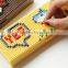 Novel Creative Simple logo custom DIY block school student plastic pencil box case