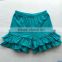 Wholesale 0-14 years baby girls ruffle shorts children back to school summer knitted cotton clothes shorts