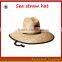 SPF 50+/ Protect You Better! Thicker Quality Custom Straw Hat Outdoor Surf Straw Sun Hat Wholeasle for Free Sample