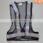 Mesh fabric PVC reflective strips adjustable Safety belt